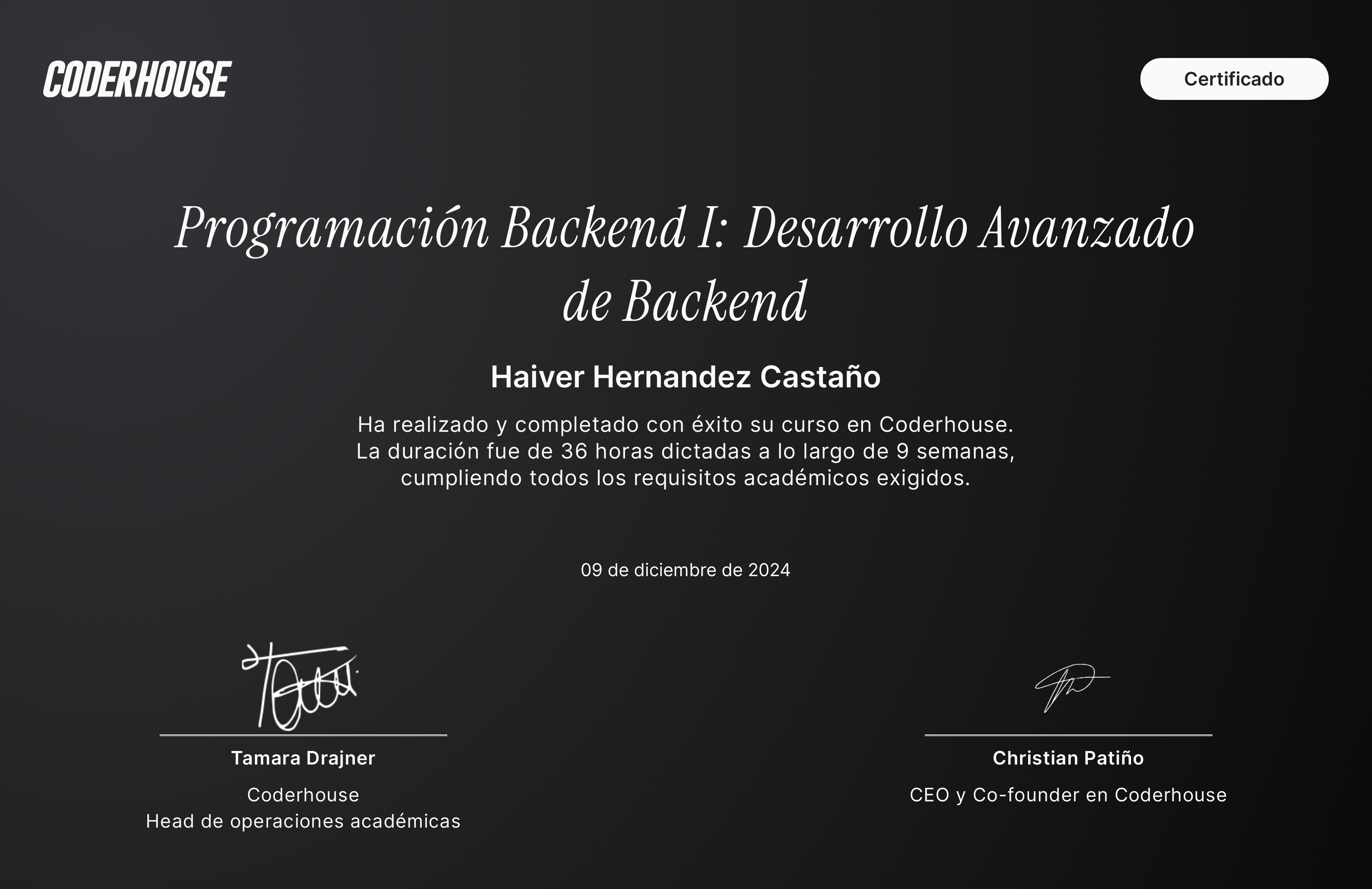 Certificación 5